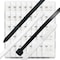 Boltsandnuts.Com Nylon Cable Zip Ties UV Resistant Black & White Nylon - 900 PCS Assortment Kit #452 - alternate 1